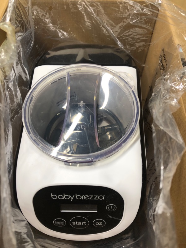 Photo 3 of Baby Brezza Formula Pro Mini Baby Formula Maker – Small Baby Formula Mixer Machine Fits Small Spaces and is Portable for Travel– Bottle Makers Makes The Perfect Bottle for Your Infant On The Go Formula Pro Mini Dispenser Machine