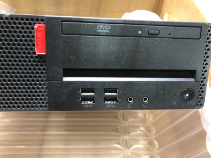 Photo 1 of Lenovo ThinkCentre M910s 10MK000BUS Desktop - Intel Core i7 (7th Gen) i7-7700 3.60 GHz - 8 GB DDR4 SDRAM - 256 GB SSD - Windows 10 Pro - Small Form Factor (Renewed) i7-7700-8GB-256GB