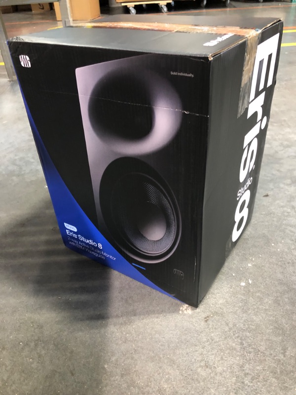 Photo 2 of PreSonus Eris Sub 8BT — 8-inch Active Studio Subwoofer with Bluetooth for Multimedia, Gaming, Studio-Quality Music Production 8" Sub (Bluetooth) Studio Subwoofer 2nd Generation