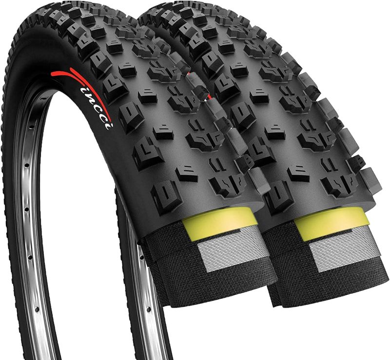 Photo 1 of 27.5 x 2.25 Inch Mountain Bike Tire Foldable 57-584 60 TPI with Nylon Protection for All Mountain Enduro MTB Hybrid Bike Bicycle