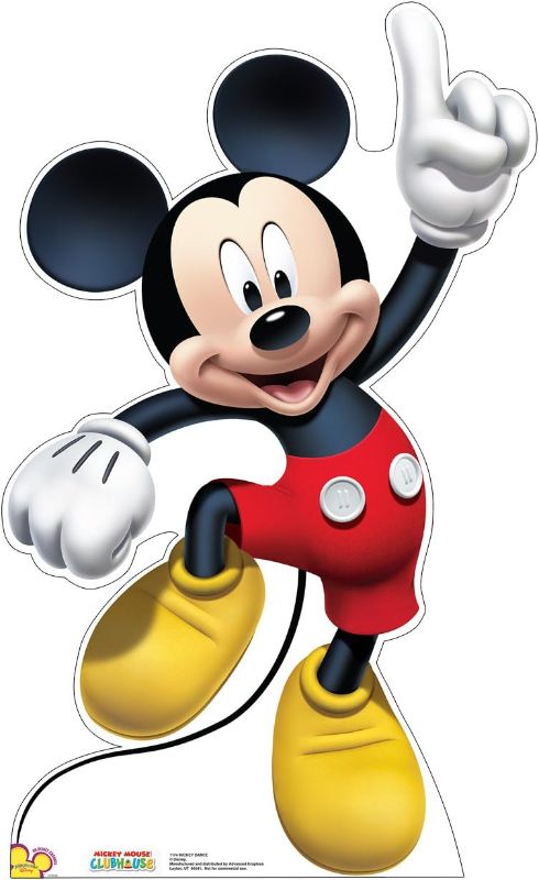 Photo 1 of 
Cardboard People Mickey Dance Life Size Cardboard Cutout Standup - Disney's Mickey Mouse Clubhouse