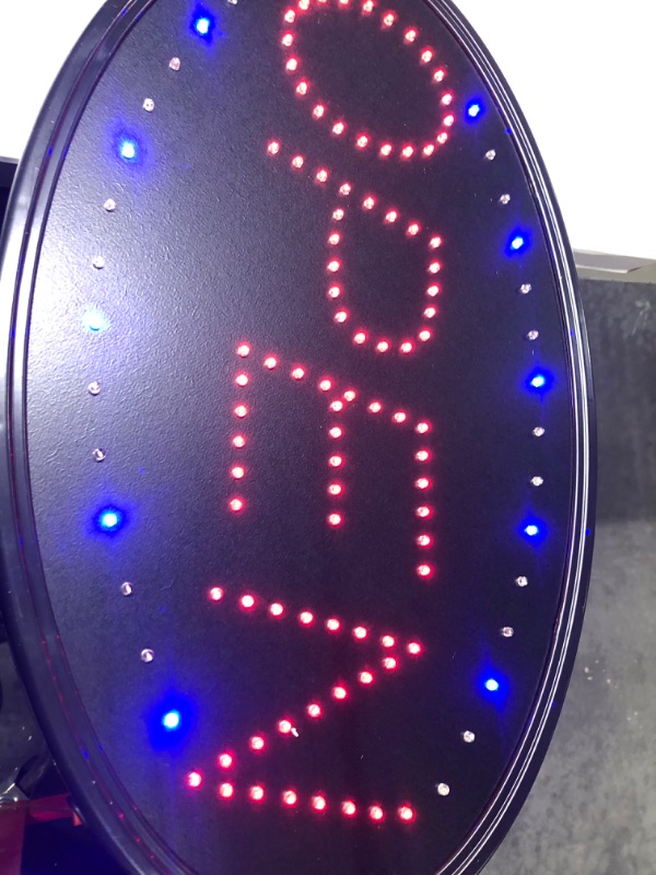 Photo 1 of LED Open Sign,23x14inch (Bigger Size) LED Business Open Sign 