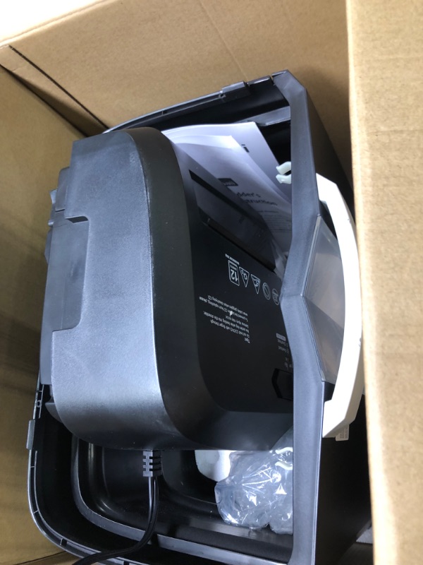 Photo 1 of Bonsaii 12-Sheet Micro Cut Shredders for Home Office, 60 Minute P-4 Security Level Paper Shredder for CD, Credit Card, Mails, Staple, Clip, with Jam-Proof System & 4.2 Gal Pullout Bin C266-B 12 Sheet-60Mins