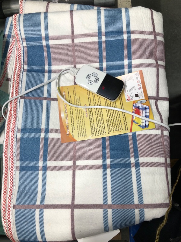 Photo 3 of Electric Blanket, Electric Sheet one and a Half Size 48*63" 10 Heating Modes and Turn-Off Timer After 2-4-8-12 Hours. 110 Volt, 100 watt.