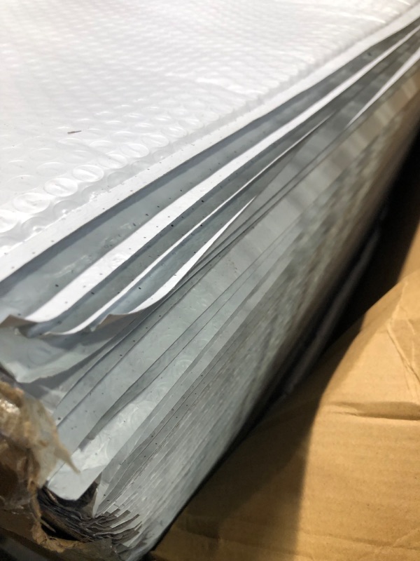 Photo 4 of Sales4Less #7 Poly Bubble Mailers 14.25X20 Inches Shipping Padded Envelopes Self Seal Waterproof Cushioned Mailer 50 Pack, PBMVR_14.25X20-50, white #7 14.25X20