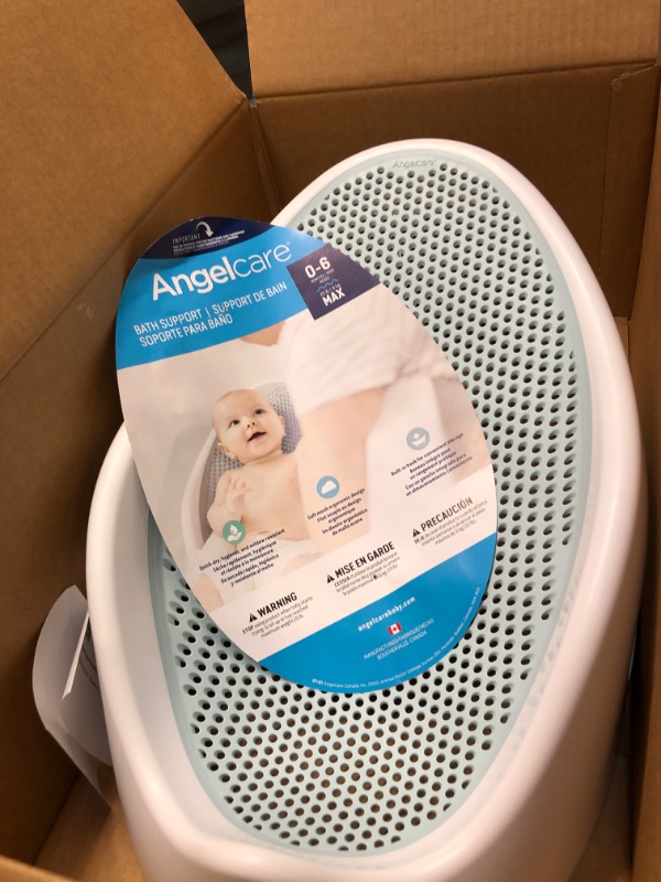 Photo 3 of Angelcare Baby Bath Support (Aqua) | Ideal for Babies Less than 6 Months Old