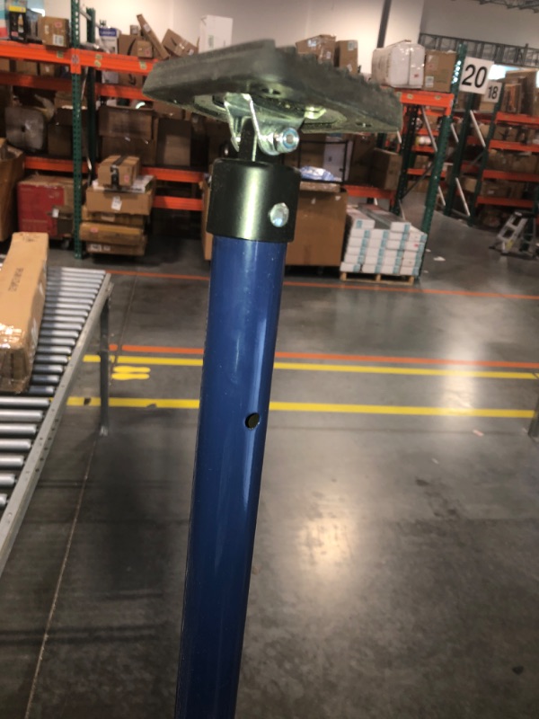 Photo 2 of XINQIAO Third Hand Tool 3rd Hand Support System, Premium Steel Support Rod with 154 LB Capacity for Cabinet Jack, Drywall Jack& Cargo Bars, 49.2 in- 114.2 in Long, 1 PC, Blue 49.2"-114.2" 1PC Blue