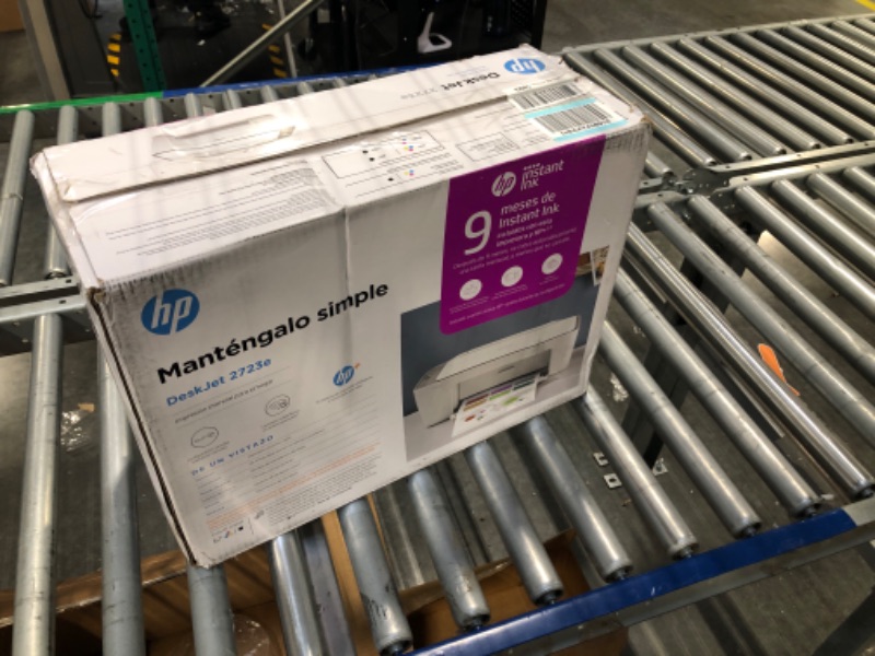 Photo 2 of HP DeskJet 2723e All-in-One Printer with Bonus 9 Months of Instant Ink