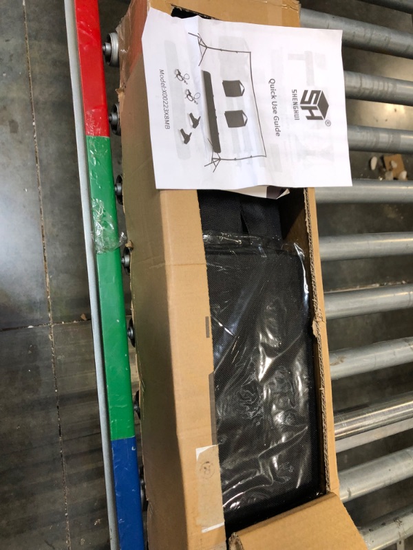 Photo 1 of SH Heavy Duty Background Stand, 2x2M Backdrop Support System Kit with Carry Bag for Photography Photo Video Studio,Photography Studio1 6.5x6.5ft/ 2x2m