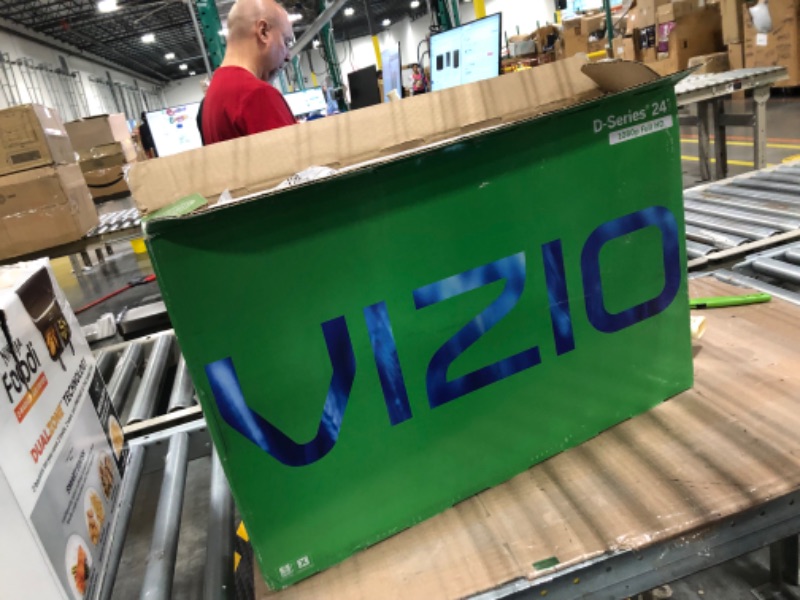 Photo 1 of VIZIO 24-inch D-Series Full HD 1080p Smart TV with Apple AirPlay and Chromecast Built-in, Alexa Compatibility, D24f-J09, 2022 Model 24 in 1080p Bezel