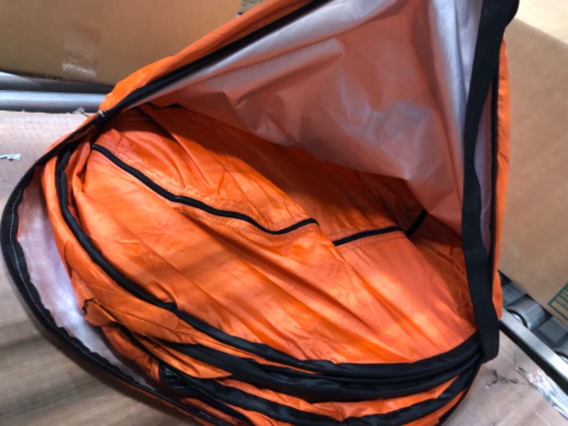 Photo 1 of anngrowy Pop Up Privacy Tent Shower Tent Portable Outdoor Camping Bathroom Toilet Tent Changing Dressing Room Privacy Shelters Room for Hiking and Beach – UPF 40+ Waterproof with Carry Bag