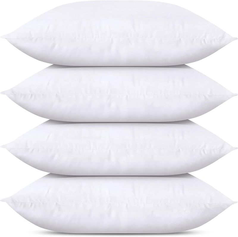 Photo 1 of 
Utopia Bedding Throw Pillows (Set of 4, White)