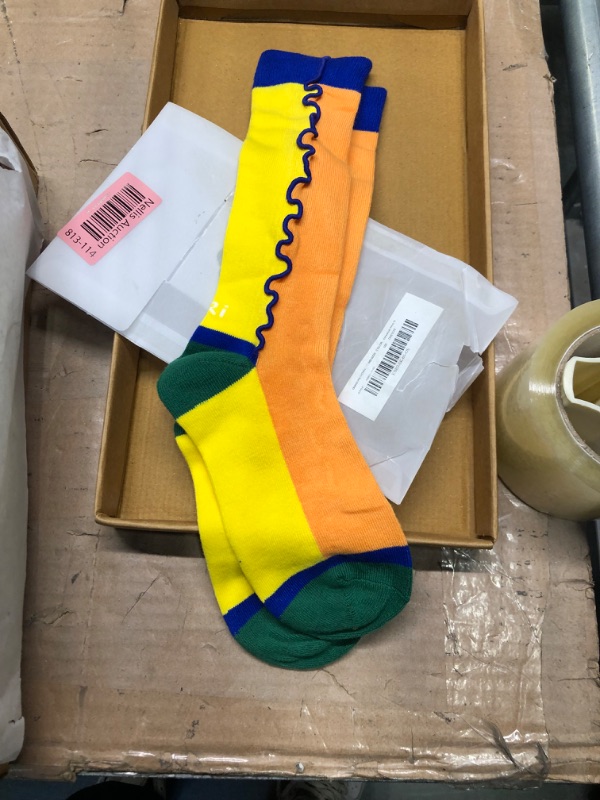 Photo 1 of Irinyc yellow/orange socks oversize