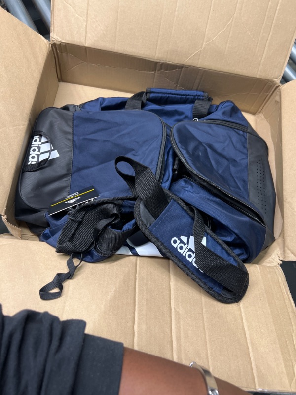 Photo 3 of adidas Defender 4 Medium Duffel Bag One Size Team Navy Blue