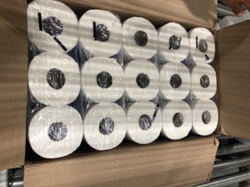 Photo 3 of Amazon Basics 2-Ply Toilet Paper, 30 Rolls (5 Packs of 6), White
