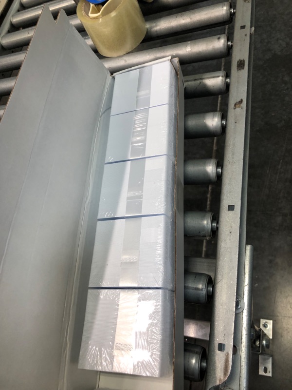 Photo 1 of Pack of 500 White CR80 PVC Cards with Slot Punch on Short Side | 30 mil by easyIDea 500 ID Cards Vertical Slot (30 Mil)