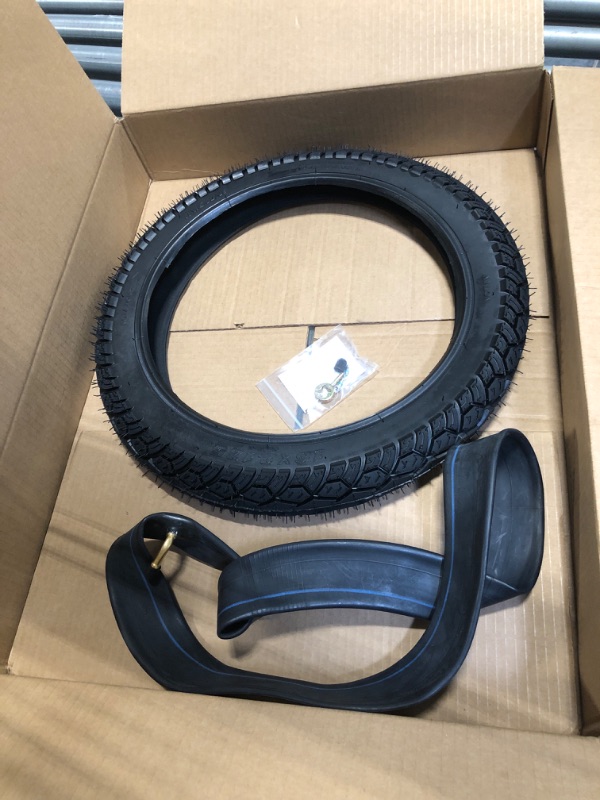 Photo 2 of 16 Inch 16 X 2.125 Bike Tires and Inner Tubes Fits for Electric Bicycle Bike Motorcycle and Most Kids Bikes Like RoyalBaby, Joystar, Dynacraf Tire and Inner Tube
