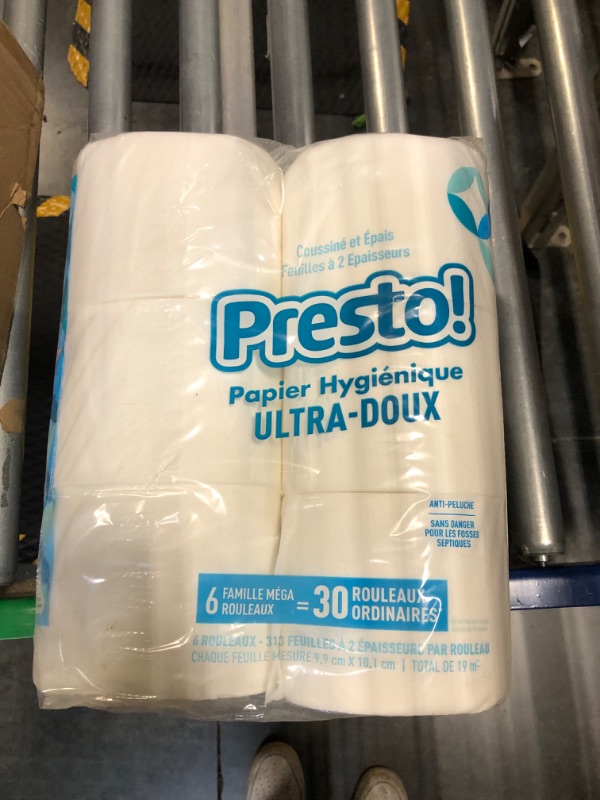 Photo 2 of Amazon Brand - Presto! 6  rolls