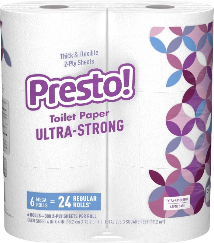 Photo 1 of 
Amazon Brand - Presto 6 Rolls