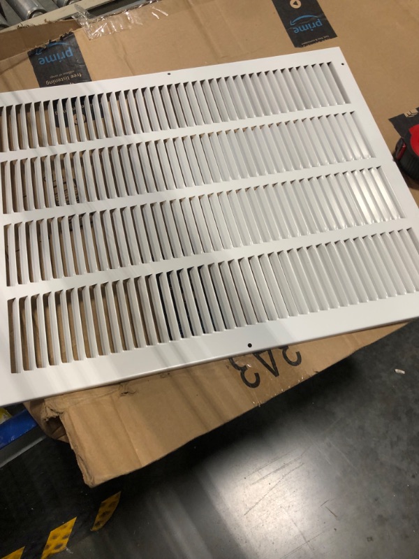 Photo 3 of 17.5x22 Steel Return Air Filter Grille
