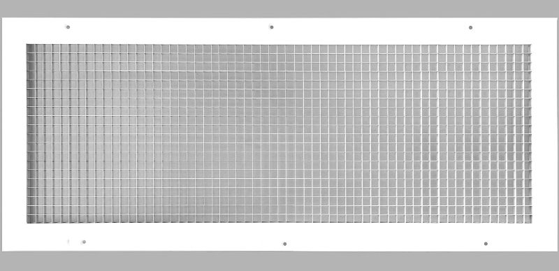 Photo 1 of 30x30 Cube Core Eggcrate Return Air Grille - Aluminum Rust Proof - HVAC Vent Duct Cover - White 