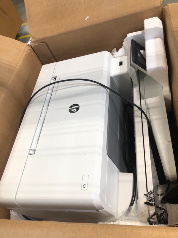 Photo 1 of HP Color LaserJet Pro M283fdw Wireless All-in-One Laser Printer, Remote Mobile Print, Scan & Copy, Duplex Printing, Works with Alexa (7KW75A), White