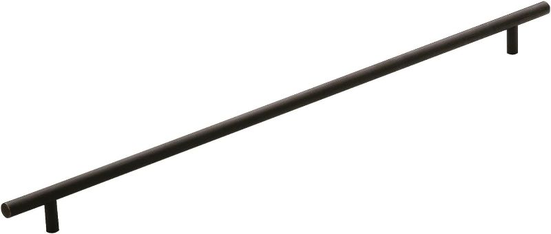 Photo 1 of Amerock | Cabinet Pull | Oil Rubbed Bronze | 18-7/8 inch (480 mm) Center to Center | Bar Pulls | 1 Pack | Drawer Pull | Drawer Handle | Cabinet Hardware
