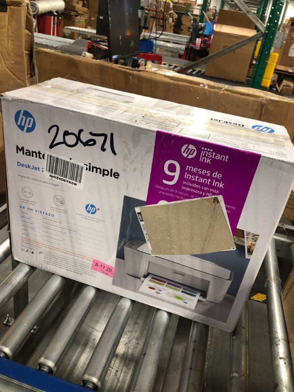 Photo 2 of HP DeskJet 2723e All-in-One Printer with Bonus 9 Months of Instant Ink