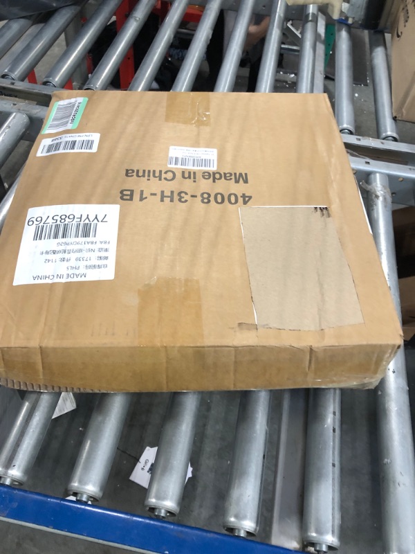 Photo 1 of GICOOL 4.80/4.00-8" Wheelbarrow Tire, 16" Flat-Free Solid Tire and Wheel, 3-6" Centered Hub, 5/8" & 3/4" Bearing,for Garden Wagon Gorilla Cart Trolley Dolly Lawn Mover Go Kart Replacement(1 Pack)
