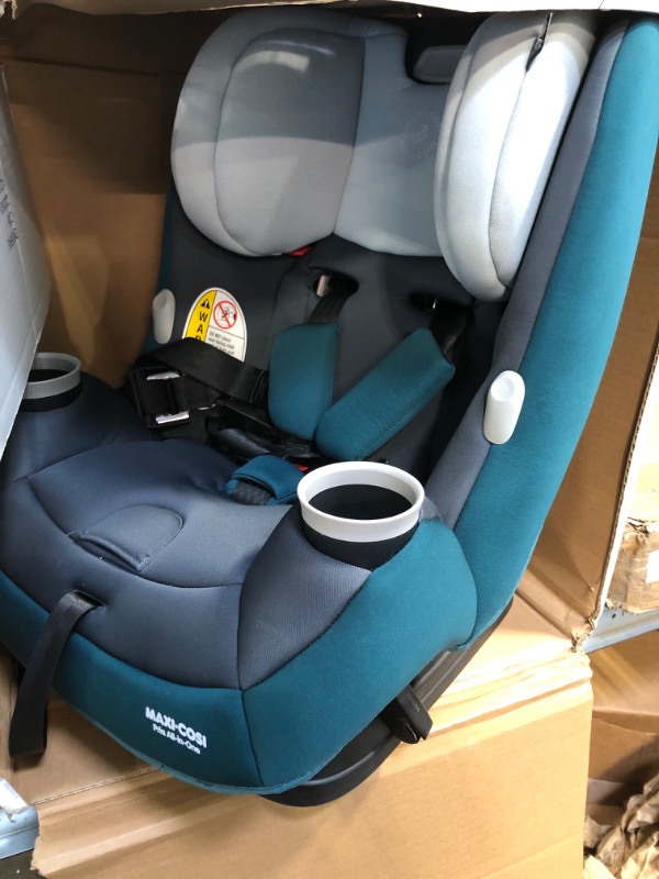 Photo 4 of Chicco OneFit ClearTex All-in-One Car Seat, Rear-Facing Seat for Infants 5-40 lbs, Forward-Facing Car Seat 25-65 lbs, Booster 40-100 lbs, Convertible Car Seat | Drift/Grey