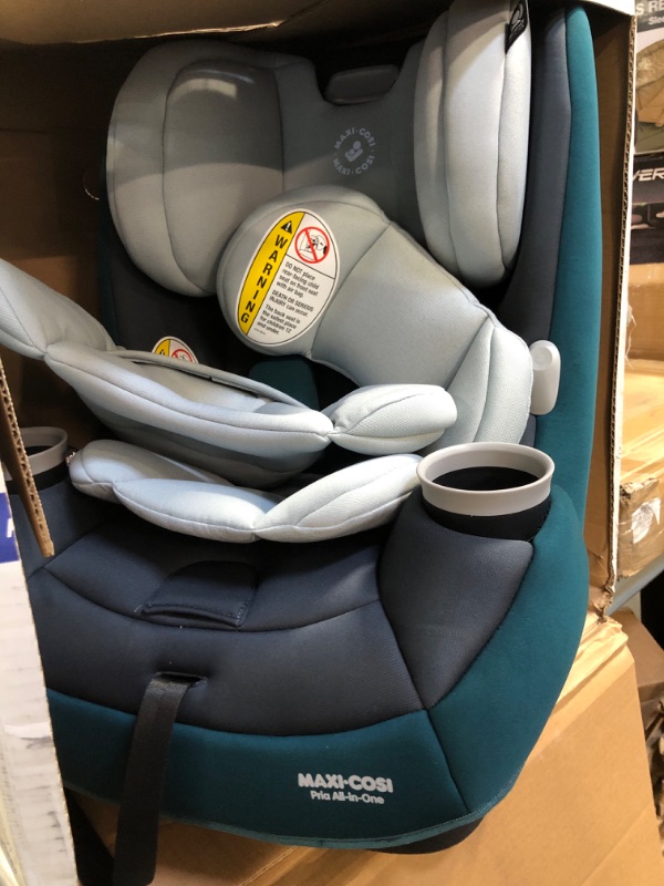 Photo 3 of Chicco OneFit ClearTex All-in-One Car Seat, Rear-Facing Seat for Infants 5-40 lbs, Forward-Facing Car Seat 25-65 lbs, Booster 40-100 lbs, Convertible Car Seat | Drift/Grey