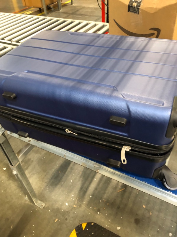 Photo 1 of 22 Inch Navy Blue Suitcase Hardshell