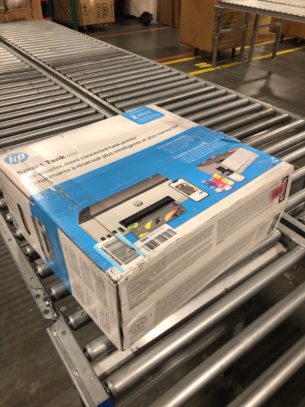Photo 1 of HP Smart-Tank 5101 Wireless All-in-One Ink-Tank Printer with up to 2 Years of Ink Included (1F3Y0A),White