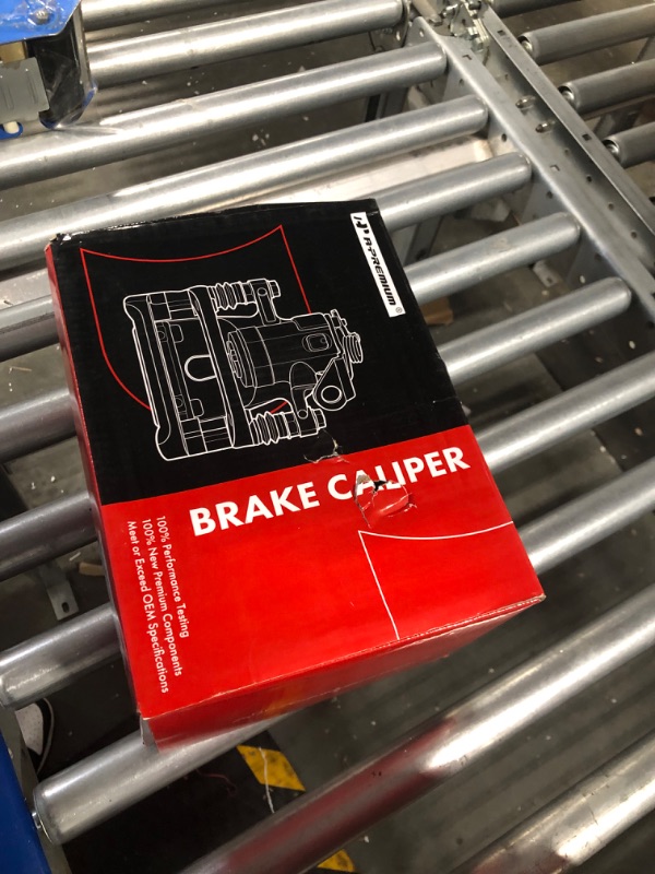 Photo 2 of A-Premium Disc Brake Caliper Assembly with Bracket Compatible with Cadillac, Chevy & GMC Models - Escalade, Avalanche, Silverado 1500, Suburban, Tahoe, Sierra, Yukon, Yukon XL 1500 - Rear Passenger Dual Piston Rear Right