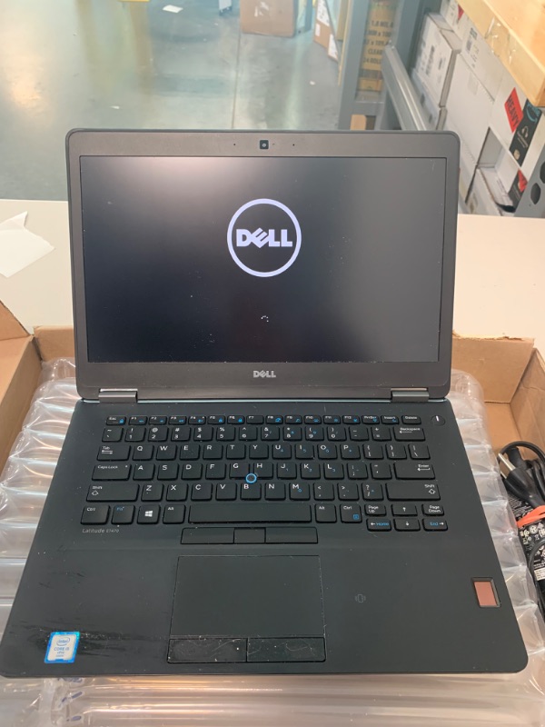 Photo 1 of Dell Latitude E7470 14in Laptop, Core i5-6300U 2.4GHz, 8GB Ram, 256GB SSD, Windows 10 Pro 64bit
