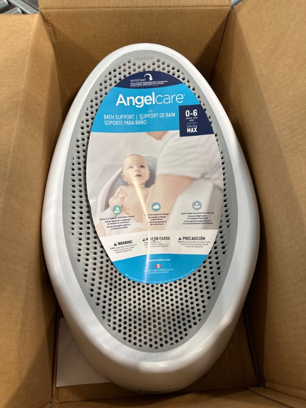 Photo 3 of Angelcare Baby Bath Support (Grey) | Ideal for Babies Less than 6 Months Old