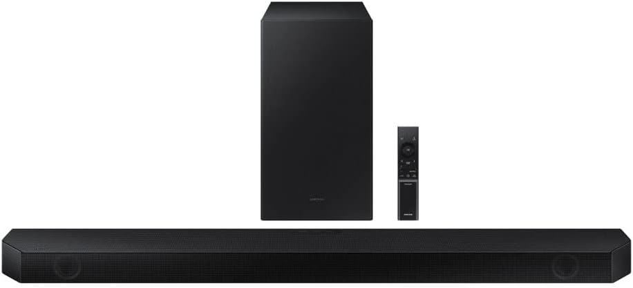 Photo 1 of SAMSUNG HW-Q60B 3.1ch Soundbar and Subwoofer with DTX Virtual:X with an Additional 1 Year Coverage by Epic Protect (2022)
