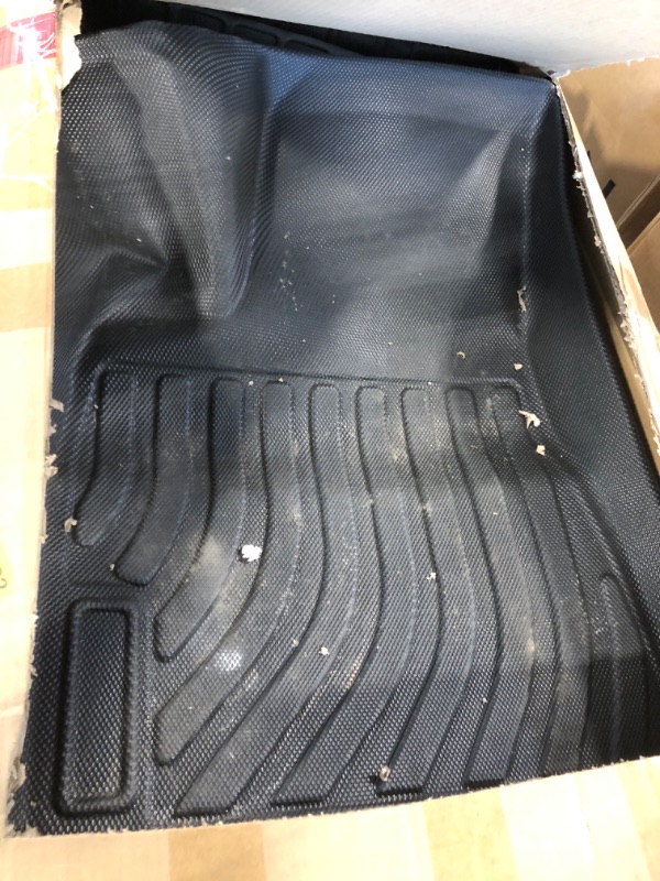 Photo 3 of SUPER LINER Tesla Model Y 2020 2021 2022 2023 All Weather Floor Mats Front Rear Cargo Liner Mat, Waterproof Anti-Slip Floor Mat Custom Fit for Tesla, Heavy Duty Floor Mats & Trunk Mat Model Y Floor Mats & Trunk Mats