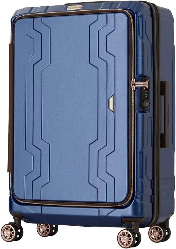 Photo 1 of Legend Walker Blue Whale Suitcase, 25.9 gal (78 L), 22.8 inches (58 cm), 9.8 lbs (4.1 kg)
