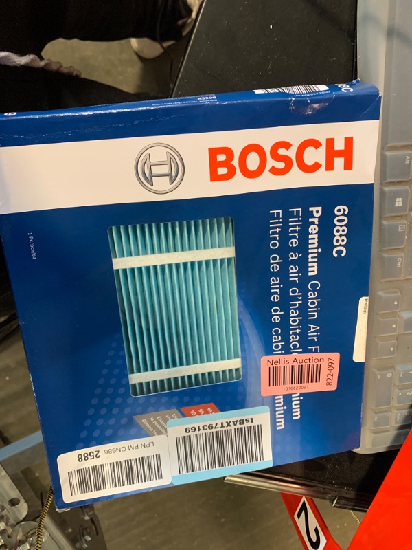 Photo 2 of BOSCH 6088C HEPA Cabin Air Filter - Compatible With Select Hyundai Sonata; Kia Optima