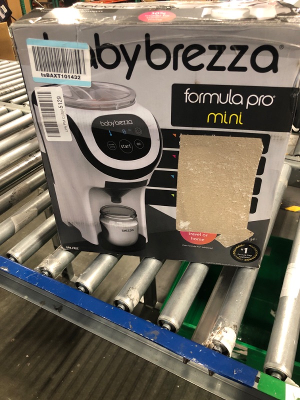 Photo 1 of Baby Brezza Formula Pro Mini Baby Formula Maker – Small Baby Formula Mixer Machine Fits Small Spaces and is Portable for Travel– Bottle Makers Makes The Perfect Bottle for Your Infant On The Go Formula Pro Mini Dispenser Machine