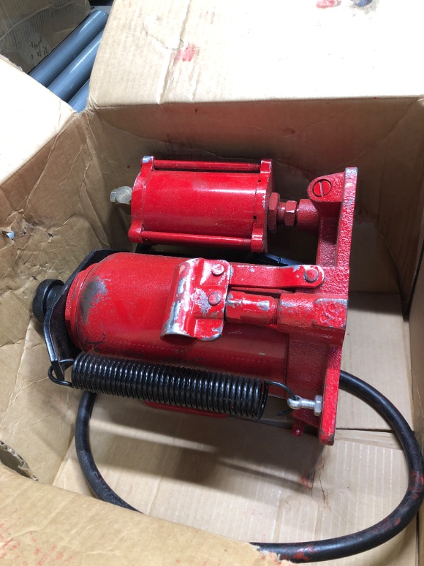 Photo 3 of   Bottle Jack 20 T, Air Hydraulic Car Jack 44000LBS with Pneumatic & Manual Hand Pump, Air Jack Heavy Duty Auto Truck Repair Lift