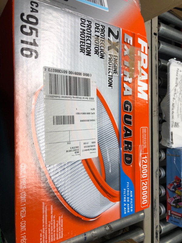 Photo 2 of FRAM Extra Guard Engine Air Filter Replacement, Easy Install w/Advanced Engine Protection and Optimal Performance, CA9516 for Select Ford Vehicles