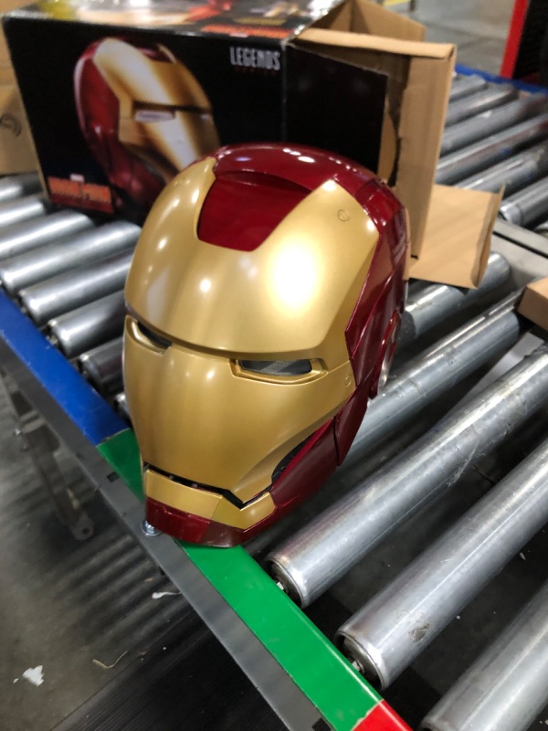 Photo 3 of Avengers Marvel Legends Iron Man Electronic Helmet - Multicolor Characters