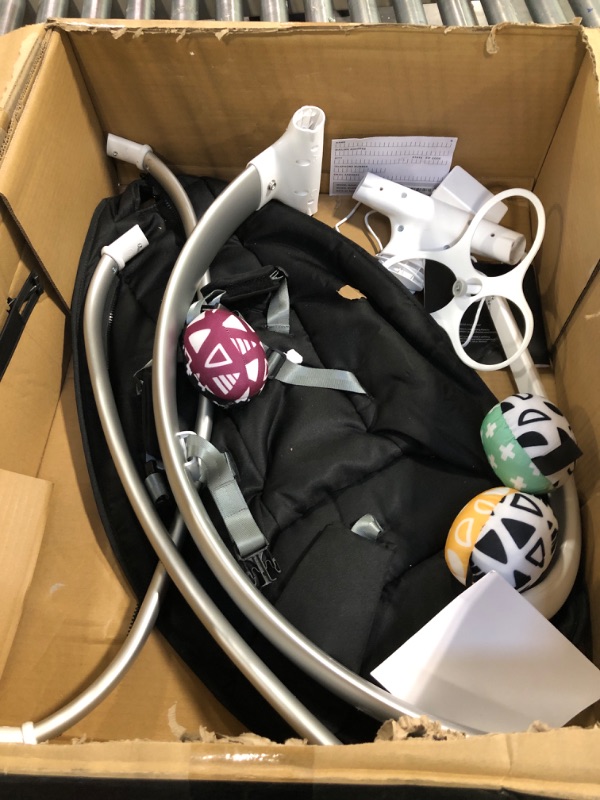 Photo 1 of 4moms MamaRoo Multi-Motion Baby Swing, Bluetooth Baby Swing with 5 Unique Motions, Black
***Used, but in good condition***