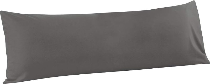 Photo 1 of  Pack Microfiber Body Pillow Case, 1800 Super Soft Pillowcase with Envelope Closure, Wrinkle, Fade, 46"x16"
