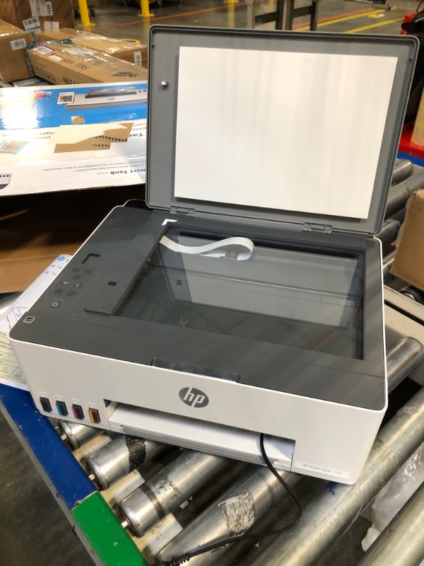 Photo 5 of HP Smart-Tank 5101 Wireless All-in-One Ink-Tank Printer with up to 2 Years of Ink Included (1F3Y0A),White
***Used, but in good condition and functional***