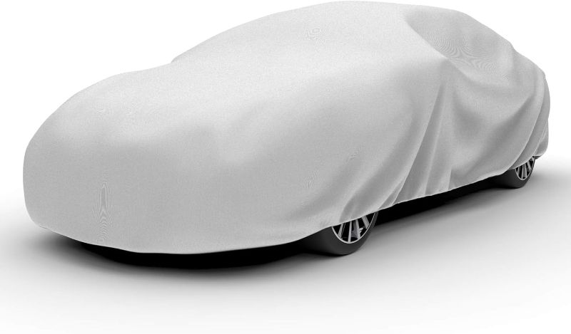Photo 1 of  Budge Lite Car Cover Dirtproof, Scratch Resistant, Breathable, Dustproof, Car Cover Fits Sedans up to 200", Gray
