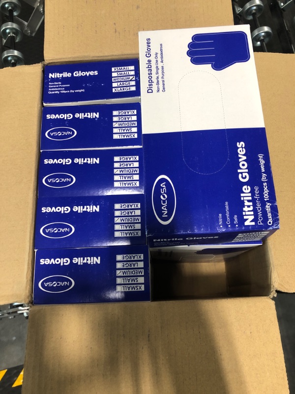 Photo 1 of 10 pack NITRILE GLOVES