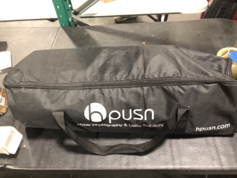 Photo 1 of HPUSN Softbox Photography Lighting Kit 30"X30" Professional Continuous Lighting System Photo Studio Equipment with 2pcs E27 Socket 5400K Bulbs for Portraits Advertising Shooting YouTube Video SB02-6